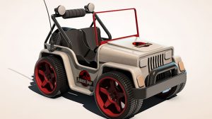 مدل سه بعدی ماشین Go-Kart