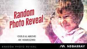 پروژه افترافکت نمایش عکس Random Photo Reveal