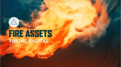مجموعه 30 فوتیج ویدیویی آتش Triune Digital