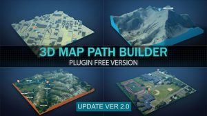 پروژه افترافکت ساخت نقشه سه بعدی 3D Map Path Builder