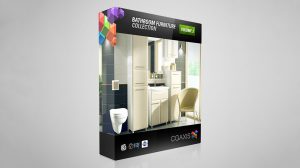 مجموعه مدل سه بعدی حمام CGAxis Models Volume 2 Bathrooms