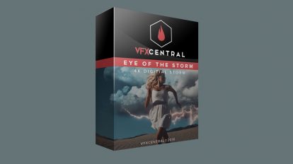 مجموعه ویدیوی موشن گرافیک ابر و رعد و برق Eye of the Storm