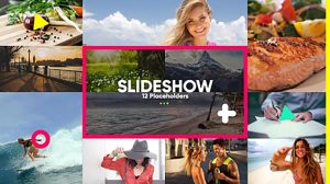 پروژه افترافکت اسلایدشو رنگی Slideshow Color