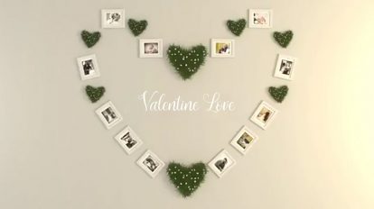 پروژه افترافکت عکس ولنتاین Valentine Photo