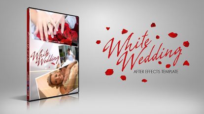پروژه افترافکت عروسی سفید