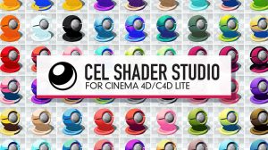 مجموعه 900 متریال برای سینما فوردی Cel Shader Studio