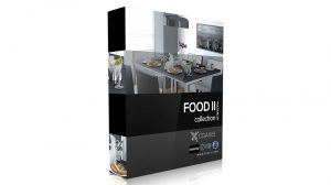 مجموعه مدل سه بعدی غذا CGAxis Models Volume 29 Food ii