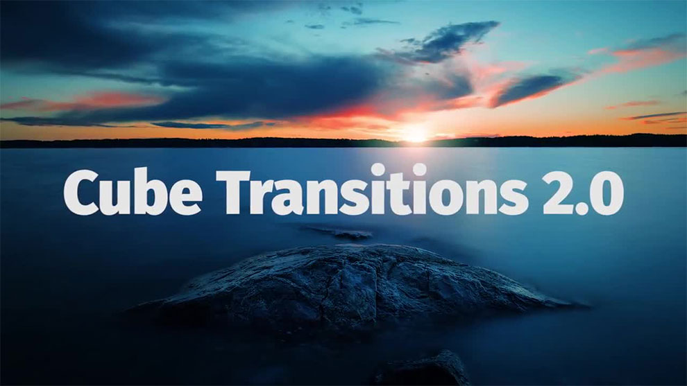 پروژه پریمیر ترانزیشن مکعبی Cube Transitions 2 - مغزابزار