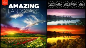 اکشن فتوشاپ منظره و چشم انداز Amazing Landscape