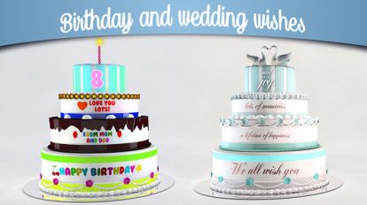 پروژه افترافکت تبریک تولد و عروسی Birthday and Wedding Wishes