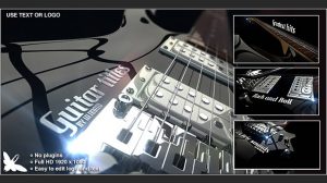 پروژه افترافکت نمایش عناوین روی گیتار الکتریکی Guitar Titles