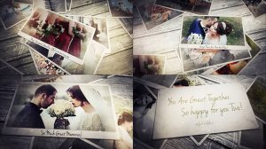 پروژه افترافکت گالری عکس عروسی Wedding Photo Gallery