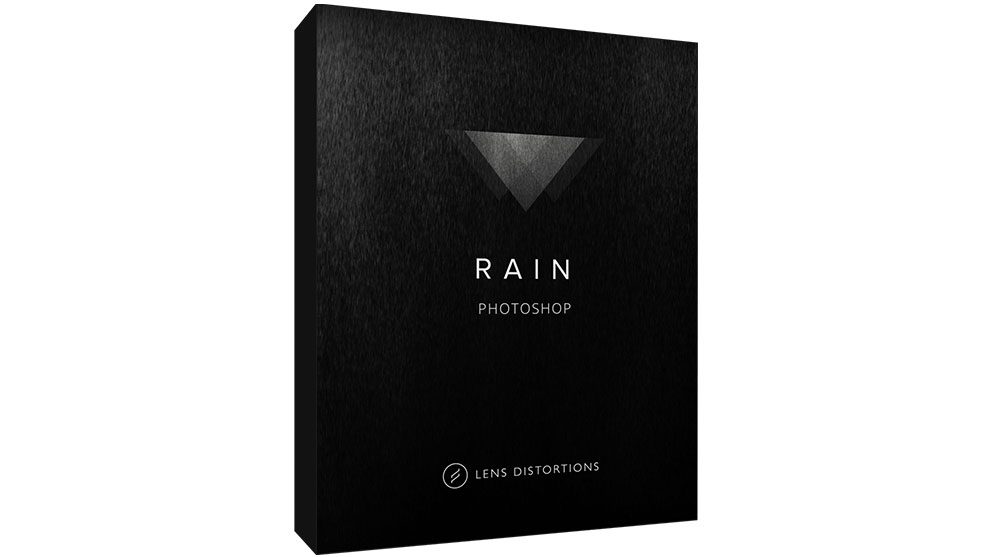 اکشن فتوشاپ پوشش باران Rain for Photoshop