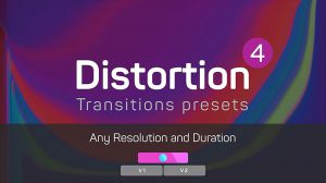 مجموعه پریست پریمیر ترانزیشن دیستورشن Distortion Transitions Presets 4