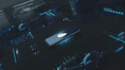 پروژه افترافکت نمایش لوگو روی موبایل Phone Logo Reveal
