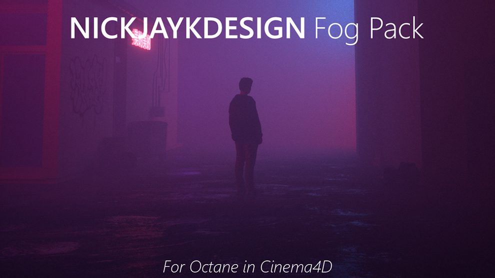 مجموعه پروژه سینمافوردی مه برای اکتان رندر Fog Presets Pack
