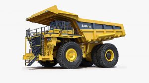 مدل سه بعدی کامیون معدن Mining Dump Truck