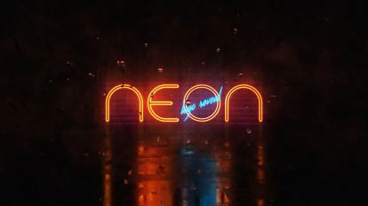 پروژه افترافکت نمایش لوگو نئونی Neon Logo Reveal
