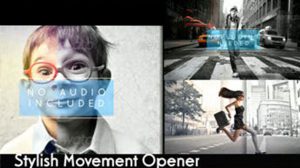 پروژه افترافکت افتتاحیه Stylish Movement Opener