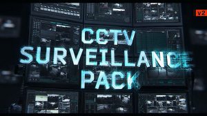 پروژه افترافکت نمایش ویدیو دوربین مدار بسته CCTV Survelliance Pack