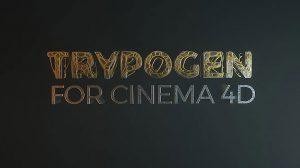 پلاگین سینمافوردی Trypogen ابزار ساخت هندسه انتزاعی