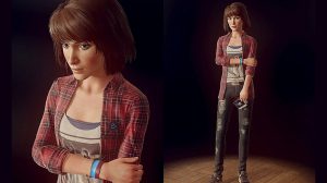مدل سه بعدی دختر در حالت ایستاده Casual Girl Standing