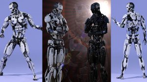 مدل سه بعدی سایبورگ Cyborg Generation for Genesis 8