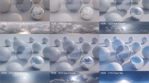 مجموعه تصاویر محیط آسمان HDRI Pack 2