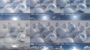 مجموعه تصاویر محیط آسمان HDRI Pack 3