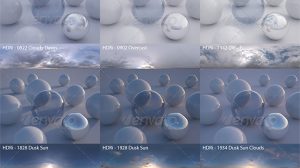 مجموعه تصاویر محیط آسمان HDRI Pack 4