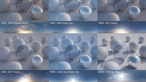 مجموعه تصاویر محیط آسمان HDRI Pack 5