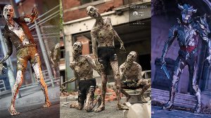 مجموعه مدل سه بعدی زامبی Zombie Markus Bundle