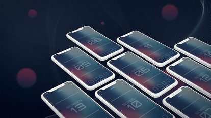 پروژه افترافکت پرزنتیشن رابط کاربری اپلیکیشن Mobile App Promo UI