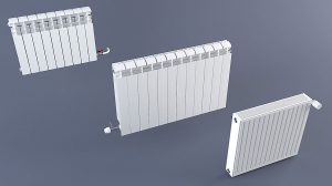 مجموعه مدل سه بعدی رادیاتور Radiator Pack