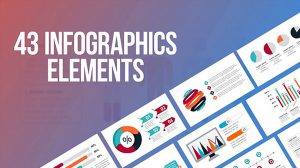 پروژه افترافکت اجزای اینفوگرافیگ Infographics