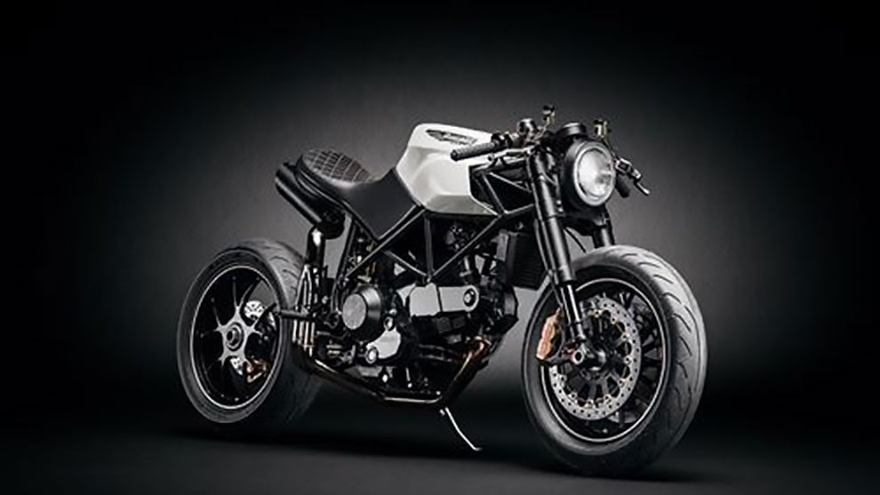 مدل سه بعدی موتورسیکلت Custom Cafe Fighter Bike