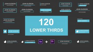 پروژه افترافکت نمایش زیرنویس و نقل قول Lower Thirds