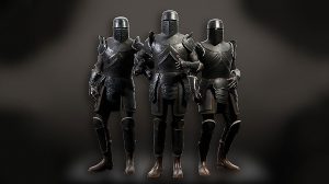 مدل سه بعدی شوالیه زره پوش Knight Armour
