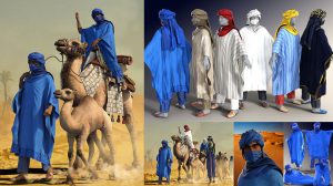 مدل سه بعدی لباس مرد مراکشی dForce Moroccan Blue Man Outfit for Genesis 8