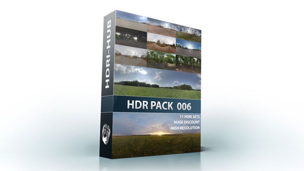 مجموعه تصاویر محیط بیرون شهری HDRI Hub HDR Pack 006