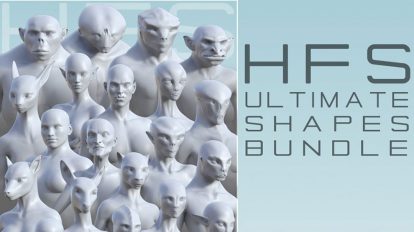 مجموعه پریست شکل بدن HFS Ultimate Shapes Bundle