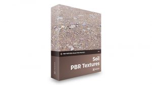 مجموعه تکسچر واقعگرایانه خاک CGAxis PBR Textures Volume 8 Soil