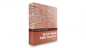 مجموعه تکسچر واقعگرایانه دیوار آجری CGAxis PBR Textures Volume 9 Brick Wall