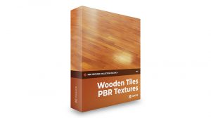 مجموعه تکسچر واقعگرایانه کاشی چوبی CGAxis PBR Textures Volume 4 Wooden Tiles