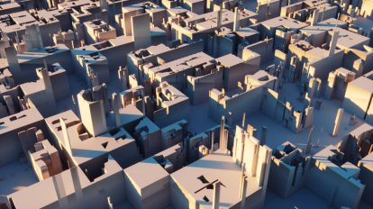 آموزش ساخت متریال Displacement در پلاگین اکتان رندر برای سینمافوردی