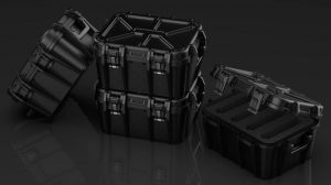مدل سه بعدی چمدان صنعتی EDON-TECH Hard Case