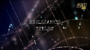 پروژه افترافکت نمایش عناوین سینمایی Brilliance Awards Titles