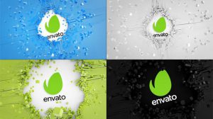 پروژه پریمیر نمایش لوگو با شبکه مکعبی Dynamic Cubes Logo Reveal