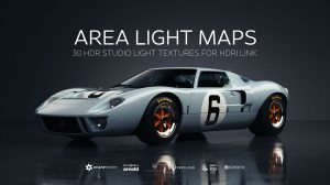مجموعه تصاویر مپ نور Area Light Maps HDRI