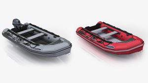 مدل سه بعدی قایق بادی Inflatable Boat Zodiac Mark-2